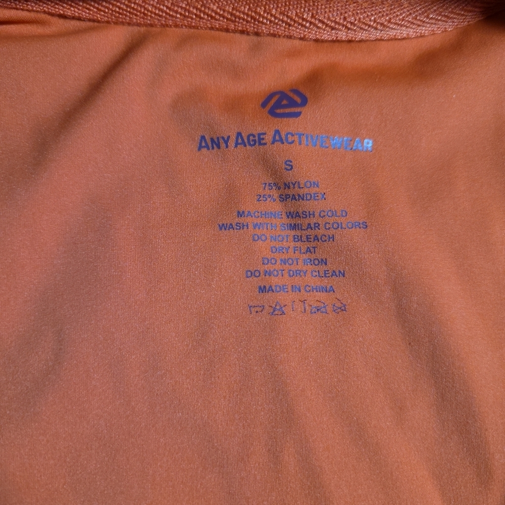 Any Age Activewear Womens Small  Full Zip Longline Athletic Jacket - Picture 5 of 7